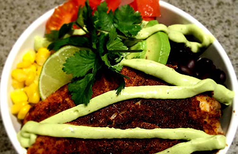 Foodie Friday The Mediterranean Diet Featuring Tilapia Bowls With Avocado Crema Stories