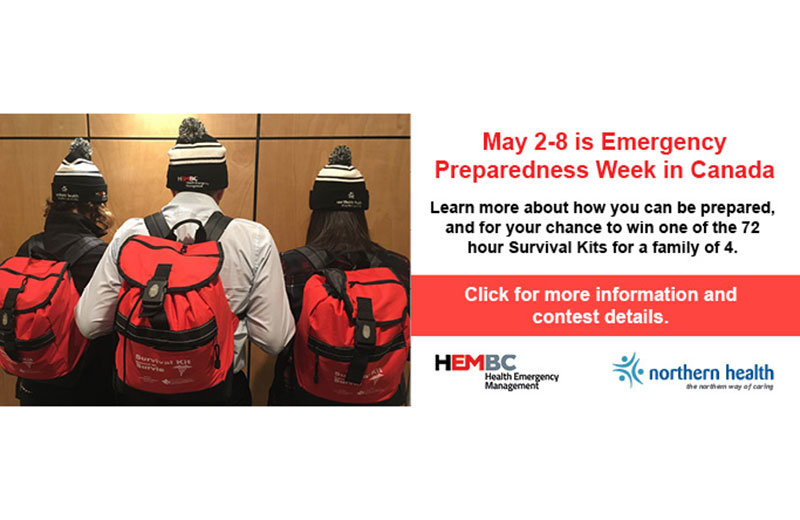 Celebrating Emergency Preparedness Week Photo contest Stories