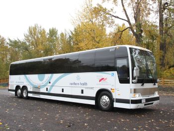 Northern Health Connections Bus 