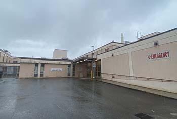 view of the current emergency room area