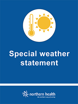 Special weather statement