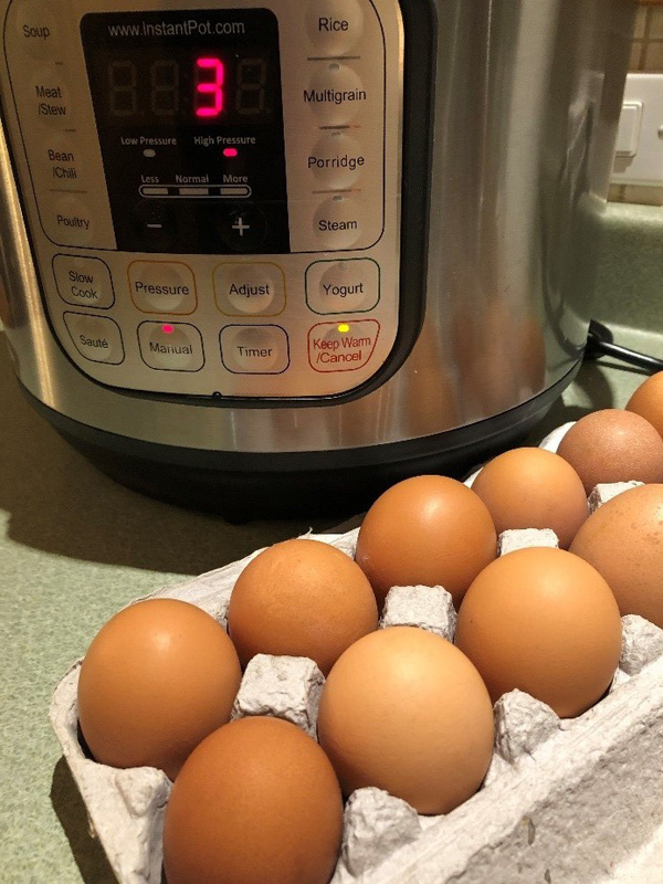 Eggs and an Instant Pot.