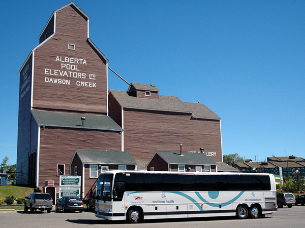 Alberta Pool Elevators near Dawson Creek BC.