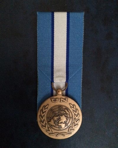 UN Peacekeeping medal