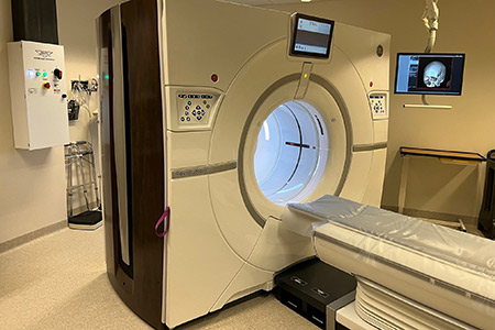 Dawson Creek and District Hospital CT scanner