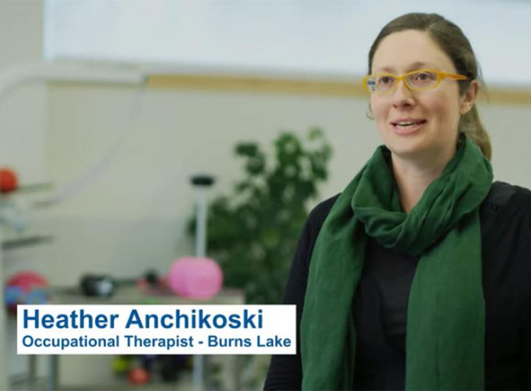 Heather Anchikoski an Occupational Therapist