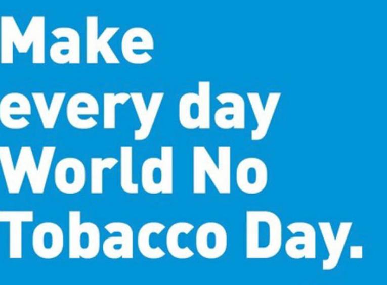 World No Tobacco Day graphic