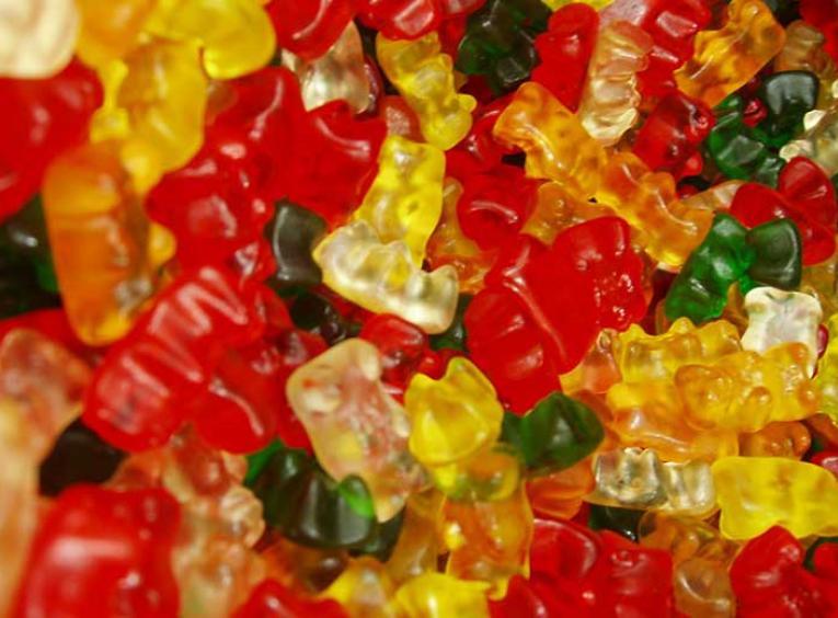 Gummi bears candy