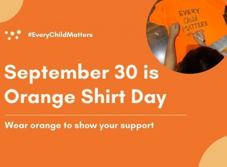 September 10 is Orange Shirt Day graphic