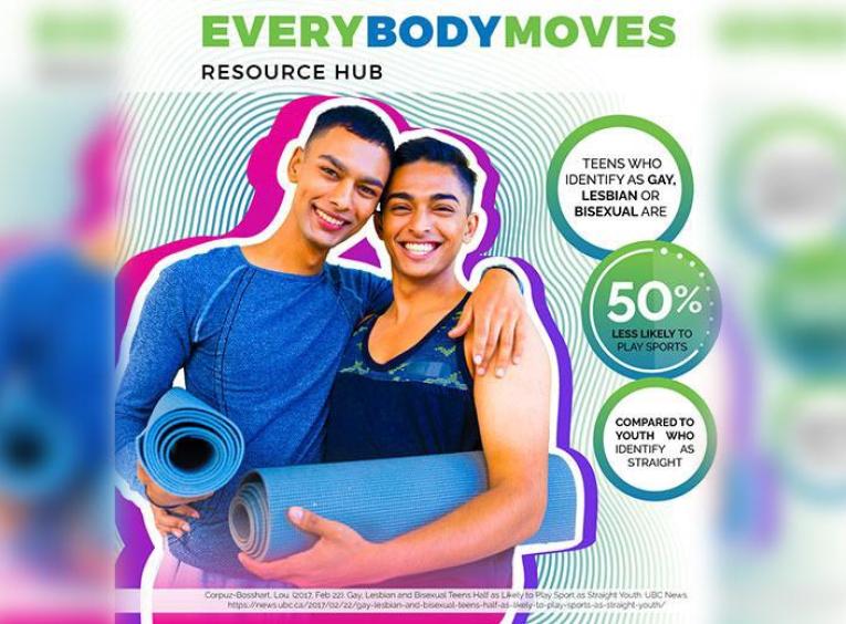 Two individuals with yoga mats smile