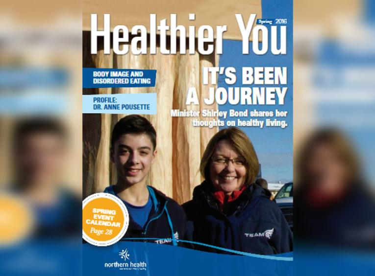 Cover of the Healthier You Magazine: Spring 2016