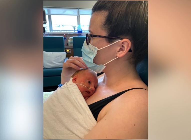 Pasteurized donor human milk can be life-saving for fragile, tiny, and sick babies, such as baby Eli, who was born premature at 35 weeks gestation