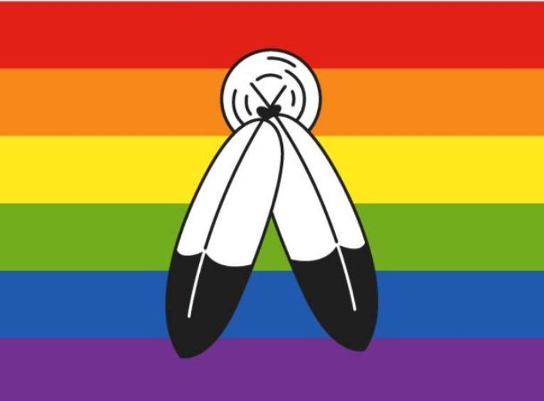 Two-Spirit Pride flags