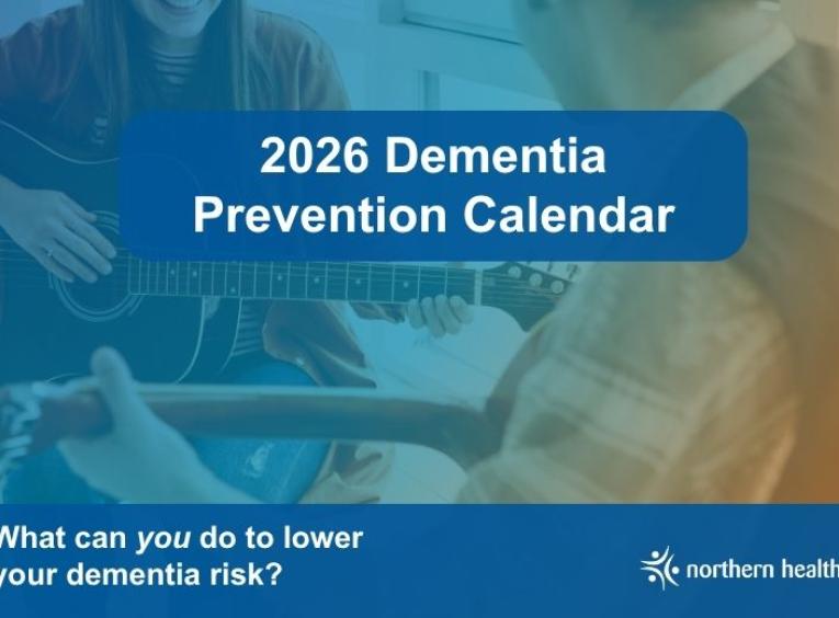 2026 Dementia Prevention Calendar