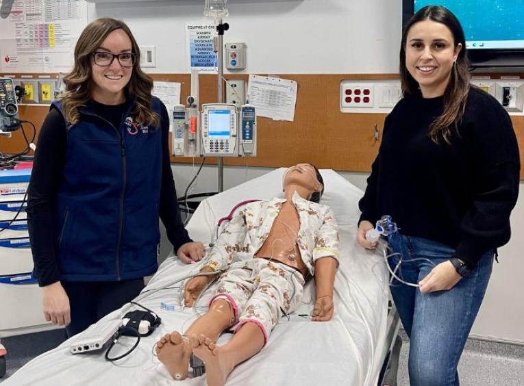 Regional Clinical Nurse Educators and NHPEP program instructors, Sam Hannon and Katie Martin,.