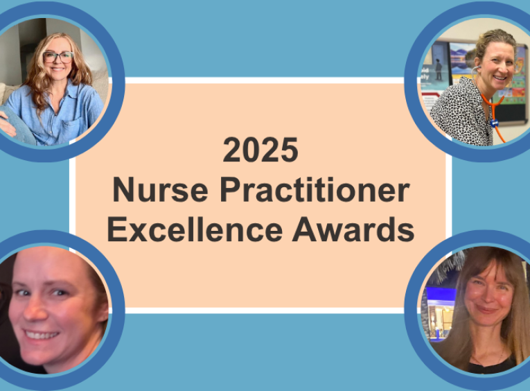 2025 Nurse Practitioner Award recipients