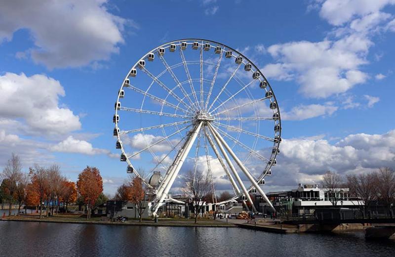 The Montreal Observation Wheel in Montreal Quebec.