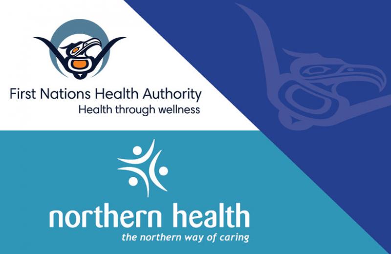 First Nations Health Authority and Northern Health logos