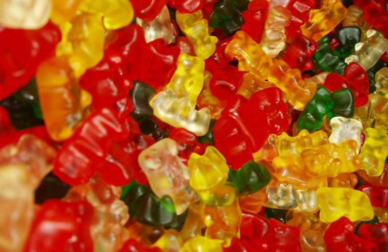 Gummi bears candy