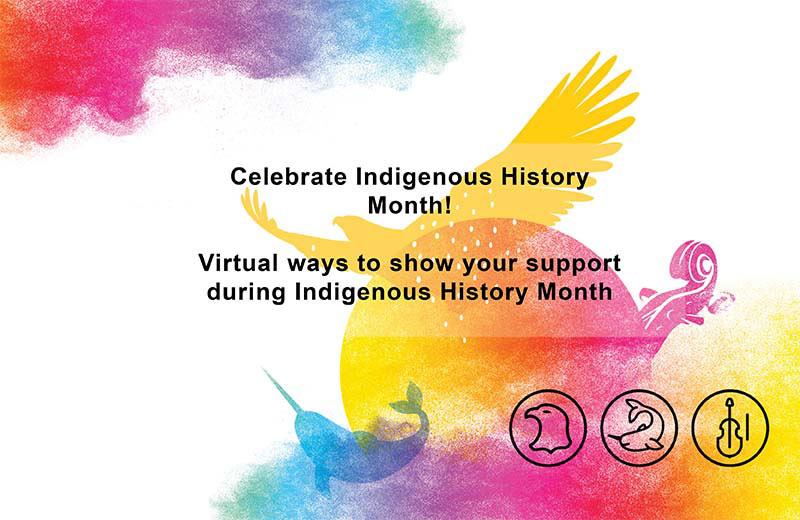 Indigenous history month graphic