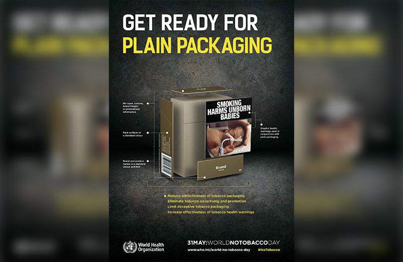 Get ready for plain tobacco packaging poster