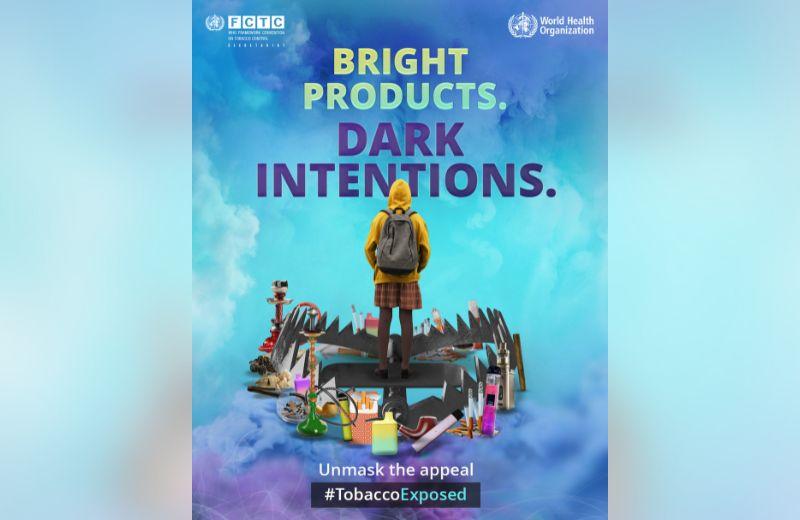 World No Commercial Tobacco Day poster