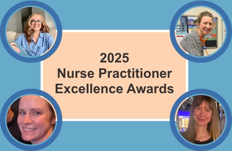 2025 Nurse Practitioner Award recipients