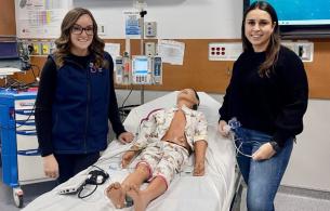 Regional Clinical Nurse Educators and NHPEP program instructors, Sam Hannon and Katie Martin.