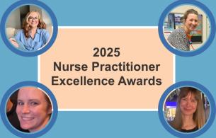 2025 Nurse Practitioner Award recipients
